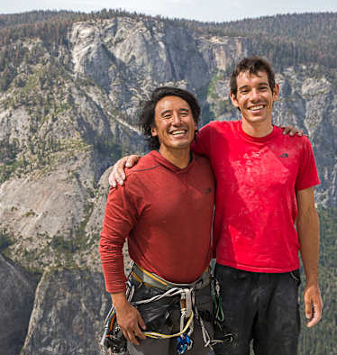 Jimmy Chin und Alex Honnold