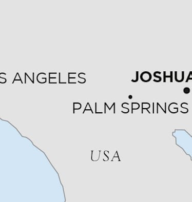 Karte Joshua Tree