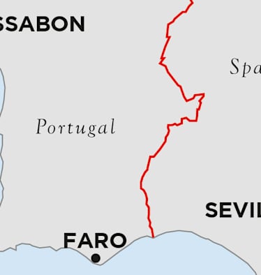 Karte Portugal