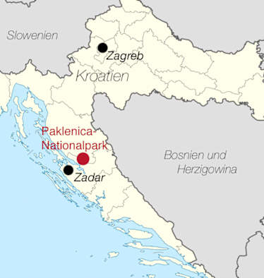 Karte Kroatien