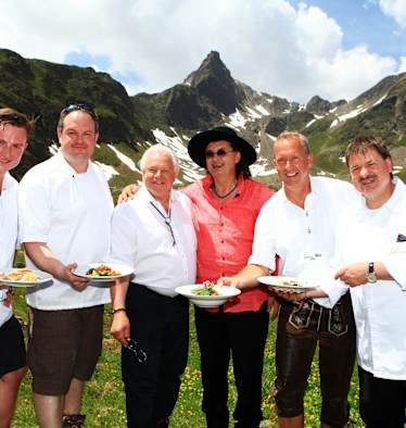Spitzenköche bei der Eröffnung