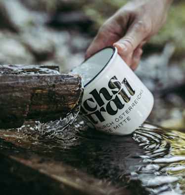 Die Luchs-Trail-Tasse leistet unterwegs gute Dienste.