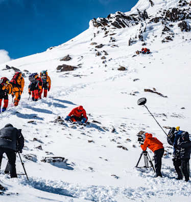 Dreharbeiten Manaslu