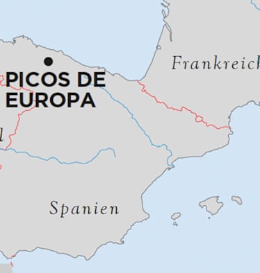 Asturien Karte