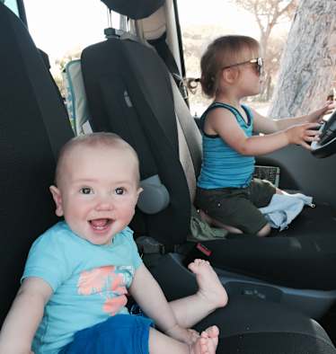 Campingreise mit Kindern VW California