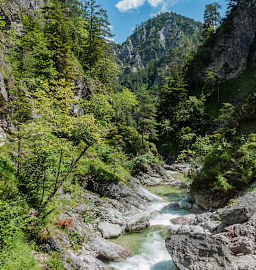 Ötschergräben in den Ybbstaler Alpen in Niederösterreich