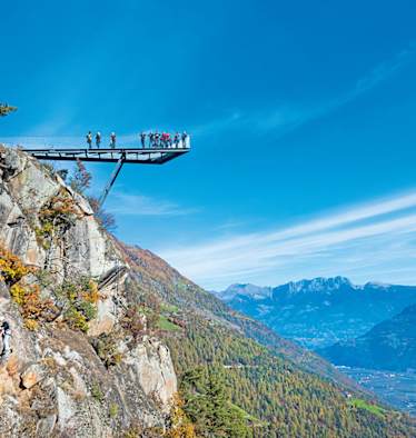 Knott Klettersteig Naturns
