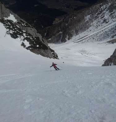 Schneeberg Abfahrt