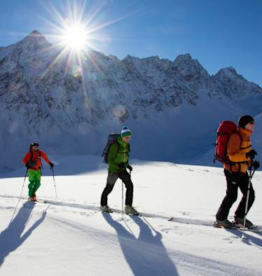 Skitouren Gruppe