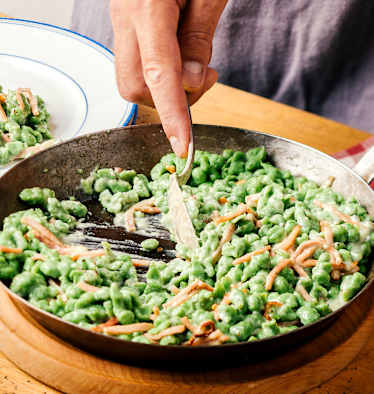 Spinatspätzle Rezept