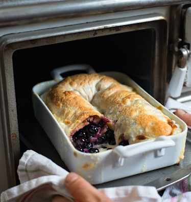 Heidelbeerstrudel