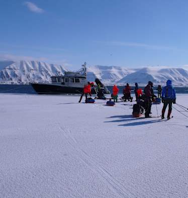 Unterwegs auf Spitzbergen