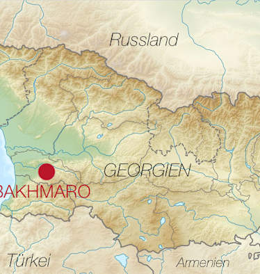 Georgien Karte