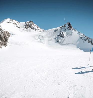 Anstieg zur Wildspitze (3.774 m) in den Ötztaler Alpen