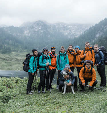 Jack Wolfskin Alpenüberquerung Teilnehmer