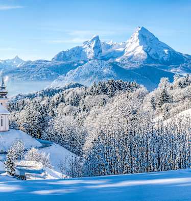Wandern im Winter Bayern