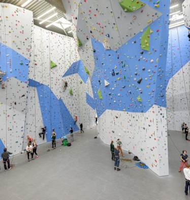 Area 85 Kletterhalle mitten in Berlin