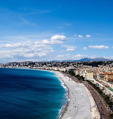 Am Ziel angekommen - Nizza
