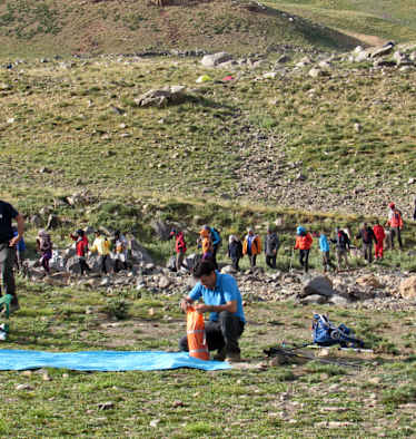 Bergsteigen Iran