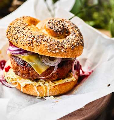 Alpen-Burger Rezept