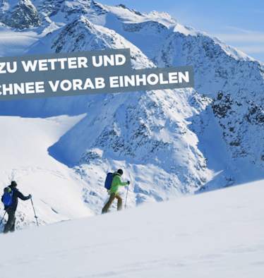 Mit einigen Tipps könnt ihr die Sicherheit auf euren Skitouren erhöhen