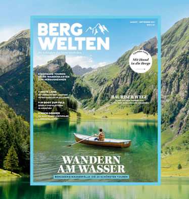 Cover vom Bergwelten Magazin (August/September 2017)