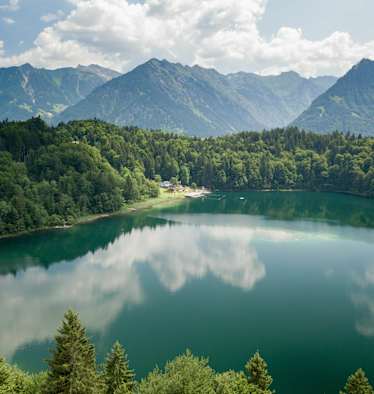 Der Freibergsee - Deutschlands höchstgelegener Badesee