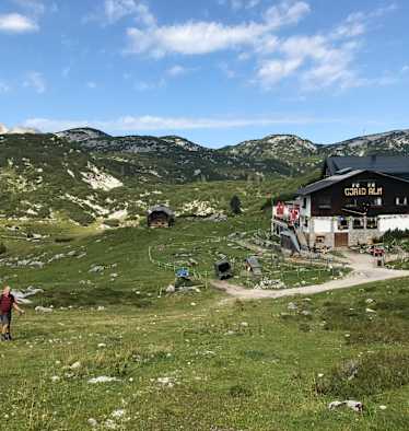 Die Gjaid Alm am Krippenstein
