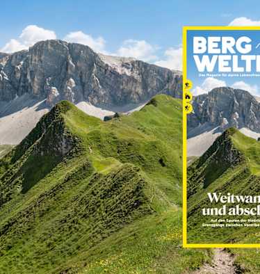 Das aktuelle Bergwelten Magazin (August/September 2022)