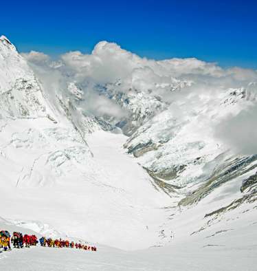 Lhotse-Flanke im Himalaya