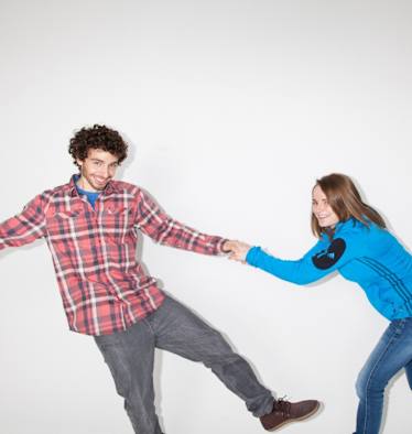 Barbara Zangerl und Jacopo Larcher