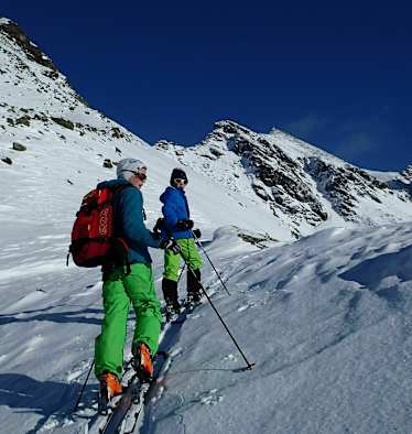 Lawinenkunde: Kinder auf Skitour