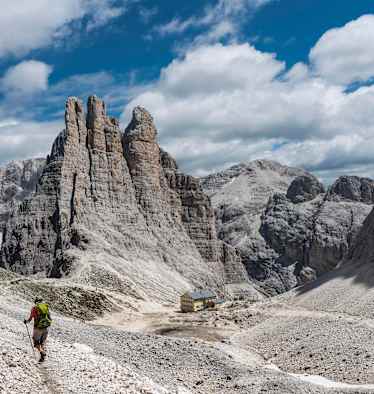Rosengarten Dolomiten Gartlhütte