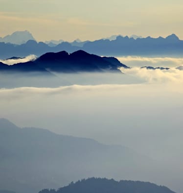 Nagelfluhkette in den Allgäuer Alpen