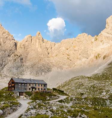 Hütten ohne Handyempfang