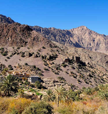 Klettern Campen Wandern Oman Bergwelten Schoepf
