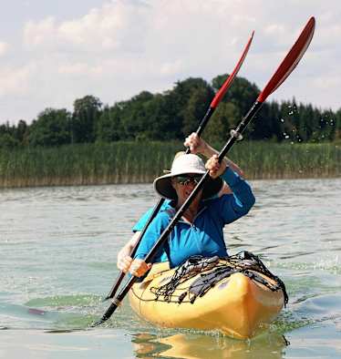 Wassersport: Paddeln auf heimischen Seen und Flüssen