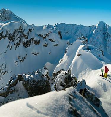 Wir begleiten Nadine Wallner in ihre Heimat am Arlberg