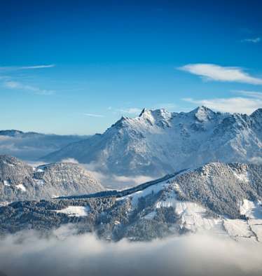 Panorama in Richtung Jakobskreuz / Fieberbrunn