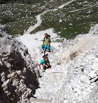 Klettermöglichkeit für Kinder