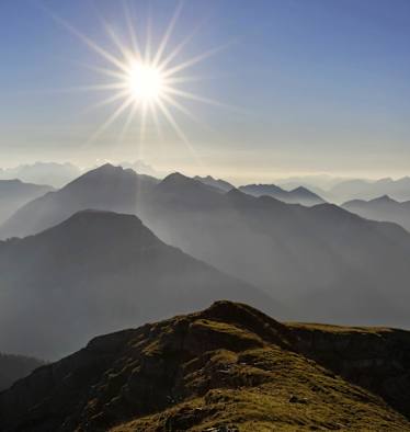 Blick ins Karwendel: Bergtour auf den Schafreuter an der Grenze von Bayern und Tirol