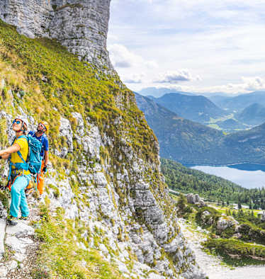 Klettersteige an Seen, Sisi-Klettersteig