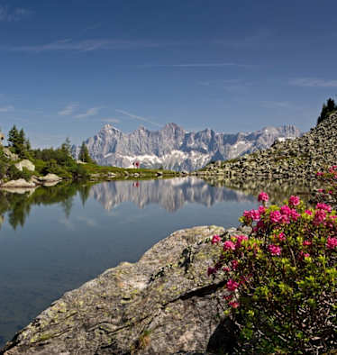 Der Spiegelsee in den Schladminger Tauern