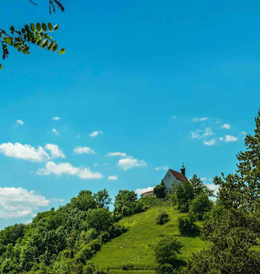 Baden-Württemberg: Wurmlinger Kapelle am Spitzbergwegle