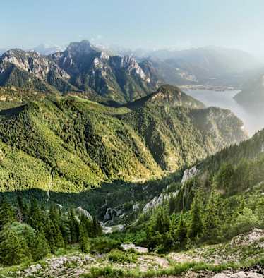 Bergporträt Traunstein Salzkammergut