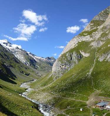 Umbaltal mit Clarahütte