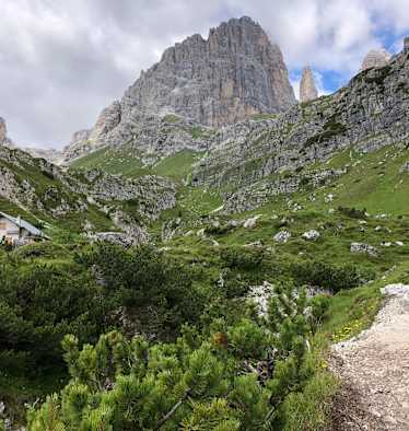 Wanderung zur Rifugio Tosa e Pedrotti