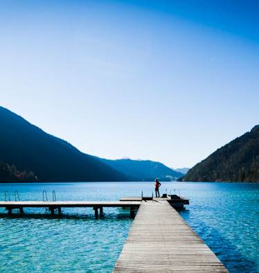 Herbststimmung am Kärntner Weissensee