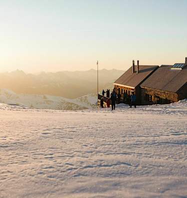 Wildstrubelhütte in den Berner Alpen