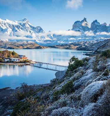 Patagonien Pehoe Lake Torres del Paine
